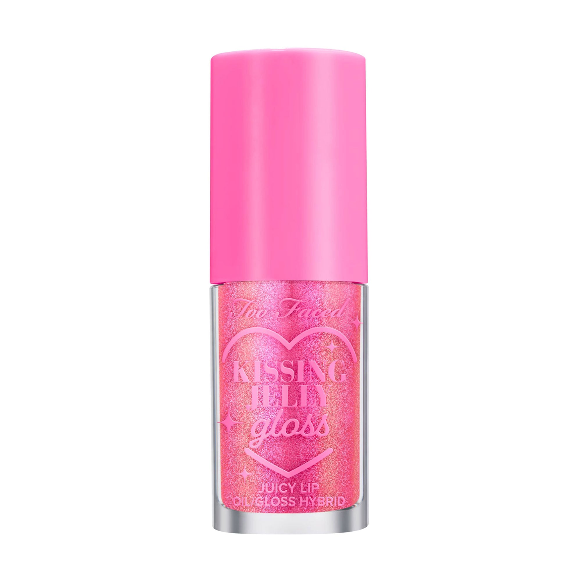Олія-блиск для губ Too Faced Kissing Jelly Gloss Juicy Lip Oil/Gloss Hybrid, Bubblegum, 4.5 мл