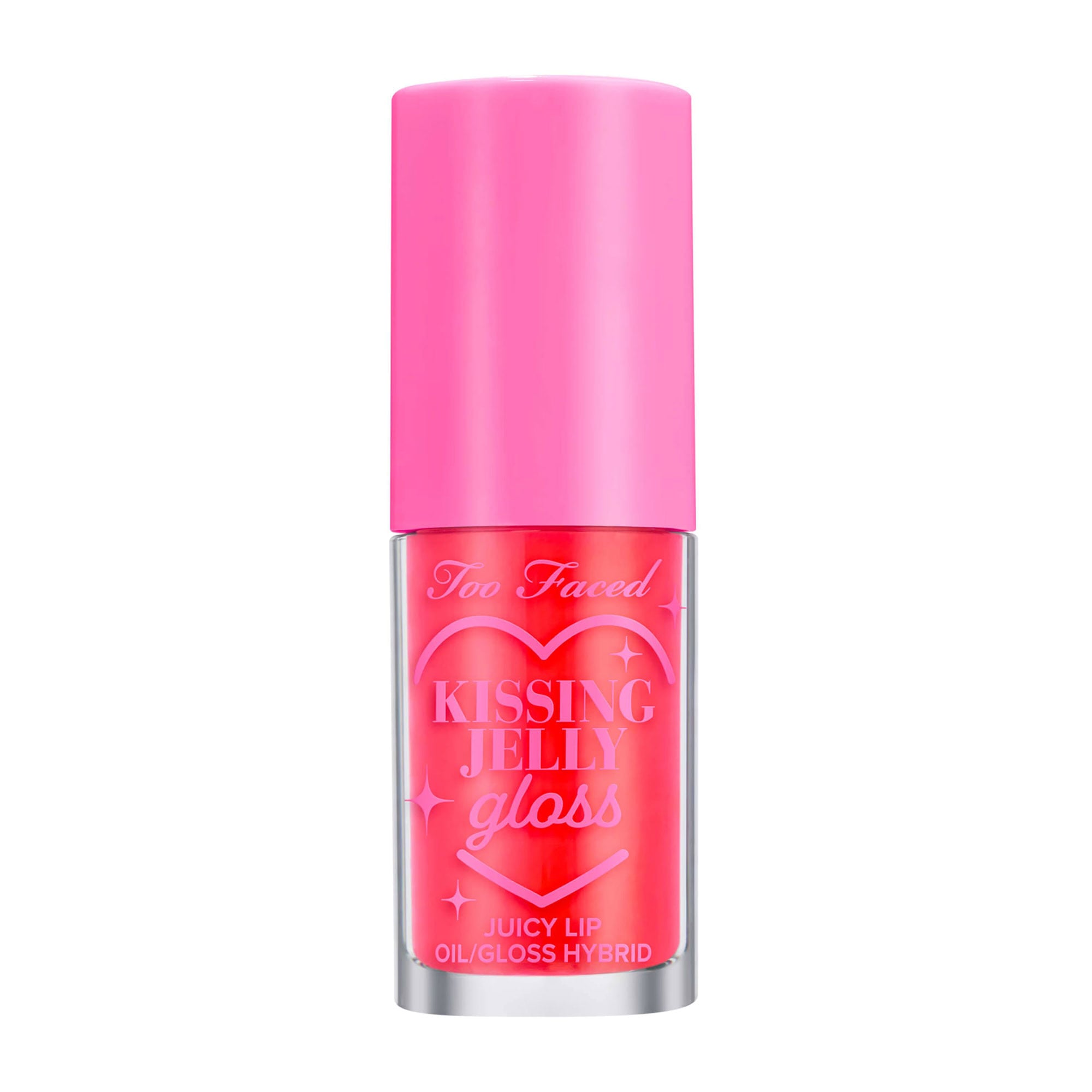 Олія-блиск для губ Too Faced Kissing Jelly Gloss Juicy Lip Oil/Gloss Hybrid, Sour Watermelon, 4.5 мл